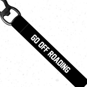 Black Nylon Keychain